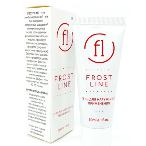 Гель-анестетик FrostLine, 30 мл Гель-анестетик FrostLine, 30 мл