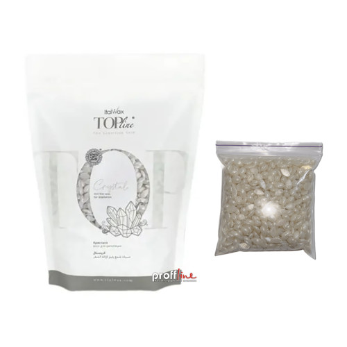 Віск плівковий для депіляції в гранулах Ital Wax TopLine Crystal 100 г Віск плівковий для депіляції в гранулах Ital Wax TopLine Crystal 100 г