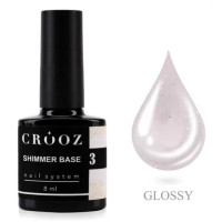 Камуфляжна база Crooz Shimmer base 8 мл, № 3