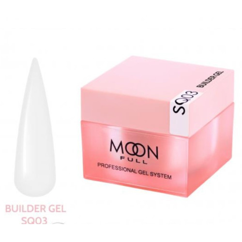Гель для нарощування Moon Builder gel 30 мл № SQ03 Гель для нарощування Moon Builder gel 30 мл № SQ03
