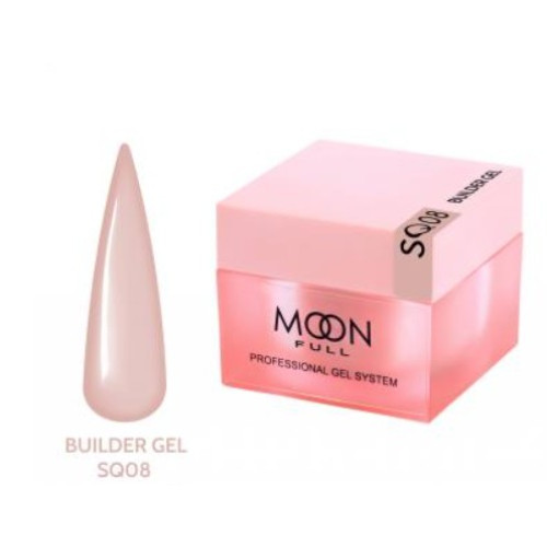 Гель для наращивания Moon Builder gel 30 мл № SQ08 Гель для наращивания Moon Builder gel 30 мл № SQ08
