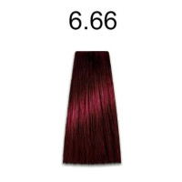 Фарба для волосся безаміачна Kaaral Baco Soft Color 6.66 темний інтенсивно червоний блондин