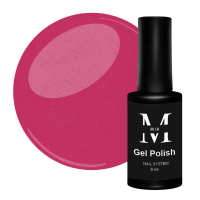 Гель-лак Mia-M Gel Polish №18 темно-рожевий з блискітками, 9 мл