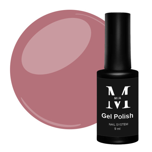 Гель-лак Mia-M Gel Polish №19 пыльно-розовый, 9 мл Гель-лак Mia-M Gel Polish №19 пыльно-розовый, 9 мл