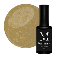 Гель-лак Mia-M Professional Gel Polish №26 золотий з блискітками, 9 мл