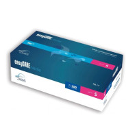 Рукавички нетрилові easyCARE nitrile (розмір S, блакитні) 50 пар/уп