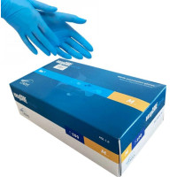 Рукавички нетрилові easyCARE nitrile (розмір М, блакитні) 50 пар/уп