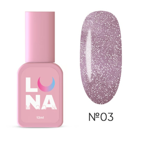 Камуфлююча база Luna Lurex base 13 мл №3 Камуфлююча база Luna Lurex base 13 мл №3