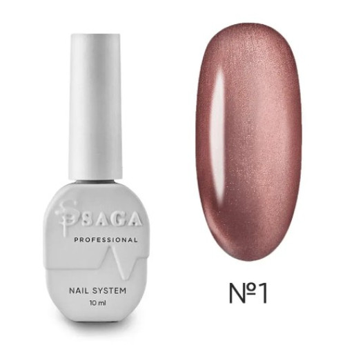Гель-лак Saga Dream cat 10 мл, № 1 Гель-лак Saga Dream cat 10 мл, № 1