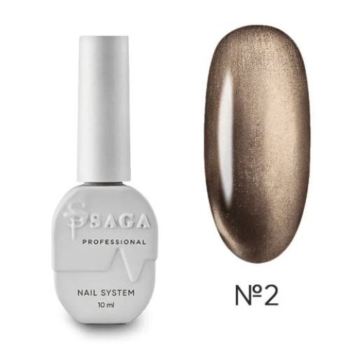 Гель-лак Saga Dream cat 10 мл, № 2 Гель-лак Saga Dream cat 10 мл, № 2