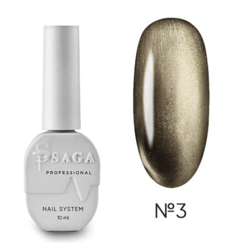 Гель-лак Saga Dream cat 10 мл, № 3 Гель-лак Saga Dream cat 10 мл, № 3