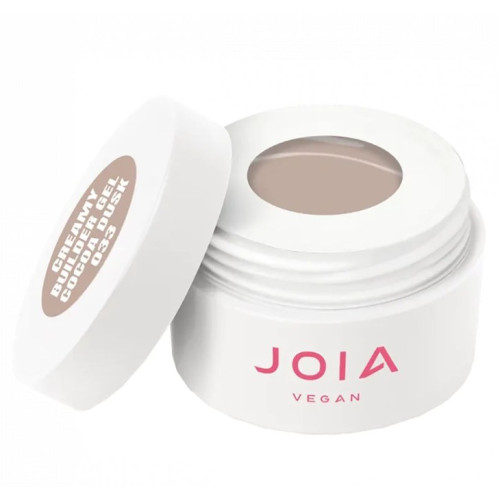 Моделюючий гель Creamy Builder Gel JOIA vegan, Cocoa dusk, 15 мл № 33 Моделюючий гель Creamy Builder Gel JOIA vegan, Cocoa dusk, 15 мл № 33