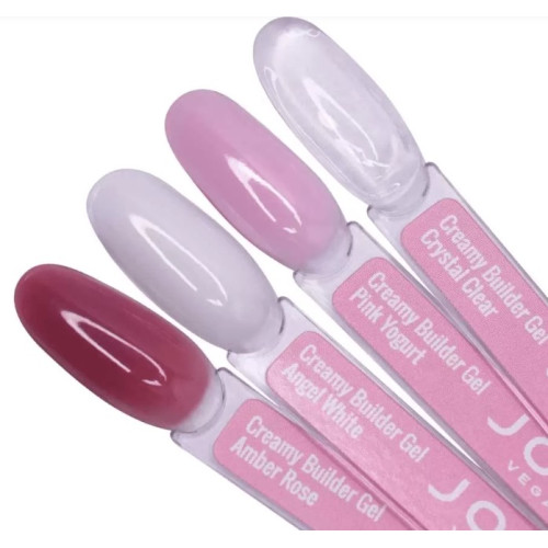 Моделирующий гель Creamy Builder Gel JOIA vegan, Crystal Clear, 50 мл Моделирующий гель Creamy Builder Gel JOIA vegan, Crystal Clear, 50 мл