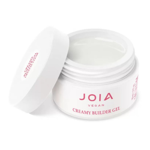 Моделирующий гель Creamy Builder Gel JOIA vegan, Crystal Clear, 50 мл Моделирующий гель Creamy Builder Gel JOIA vegan, Crystal Clear, 50 мл