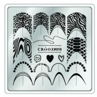 Пластина для стемпінгу Crooz № 10