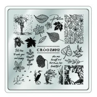 Пластина для стемпінгу Crooz № 12