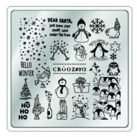 Пластина для стемпінгу Crooz № 13