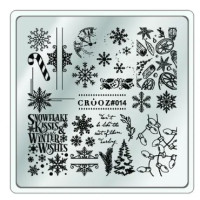 Пластина для стемпінгу Crooz № 14