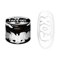 Гель краска с эффектом стягивания FOX lace gel 5 мл, White