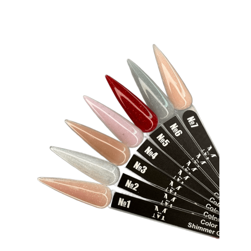 Цветной гель для моделирования ногтей Mia-M Professional Color Shimmer Gel №7 бежевый с золотым шиммером, 15 мл Цветной гель для моделирования ногтей Mia-M Professional Color Shimmer Gel №7 бежевый с золотым шиммером, 15 мл