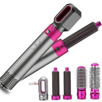 Мультистайлер 5 в 1 Hot Air Styler для різних типів волосся з функціями надання об'єму, випрямлення та укладання Dyson (копія)