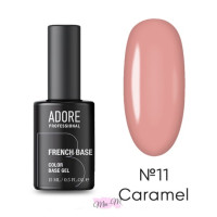 Камуфляжна база Adore french 15 мл, № 11