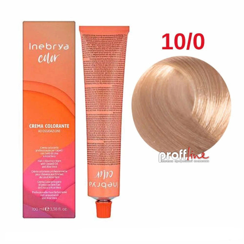 Фарба для волосся Inebrya Color 100 мл, 10 Фарба для волосся Inebrya Color 100 мл, 10