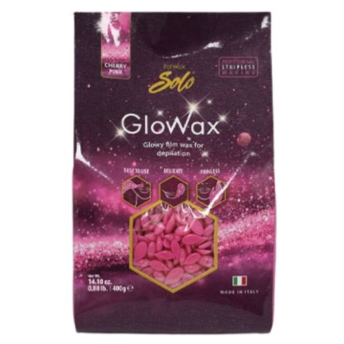 Віск плівковий для депіляції Ital Wax glowax cherry pink 400 г Віск плівковий для депіляції Ital Wax glowax cherry pink 400 г