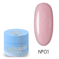 Гель для нарощування нігтів Luna Shimmer gel 15 мл №1