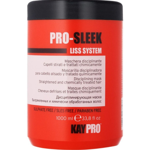 Дисциплінуюча маска для вирівнювання волосся KayPro Liss-system 1 л Дисциплінуюча маска для вирівнювання волосся KayPro Liss-system 1 л