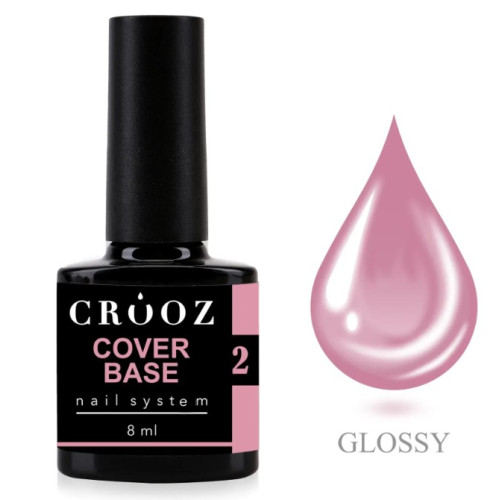 Камуфляжна база Crooz Nude base 8 мл №2 Камуфляжна база Crooz Nude base 8 мл №2
