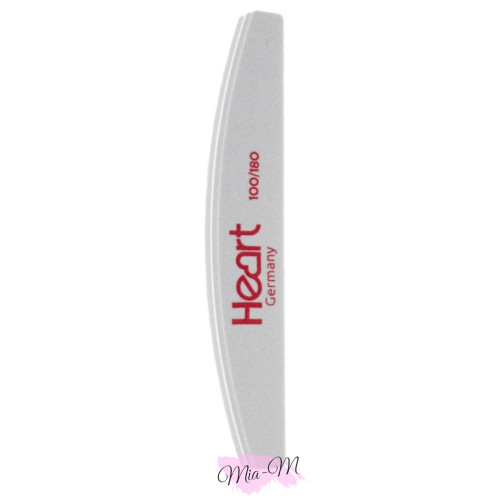 Баф для нігтів Heart Half 100/180 Баф для нігтів Heart Half 100/180