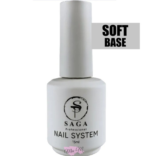 Каучукова база Saga Soft base 15 мл Каучукова база Saga Soft base 15 мл