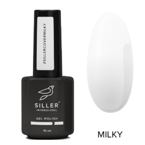 Камуфляжна молочна база Siller milky cover 15м.л Камуфляжна молочна база Siller milky cover 15м.л