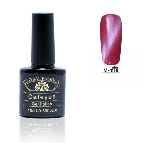 Гель лак котяче око 24D Global Fashion Cateyes № 1 Гель лак котяче око 24D Global Fashion Cateyes № 1