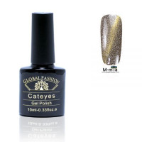 Гель лак котяче око 24D Global Fashion Cateyes № 3