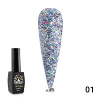 Гель лак Global Fashion Diamond ball № 1