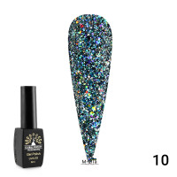 Гель лак Global Fashion Diamond ball №10