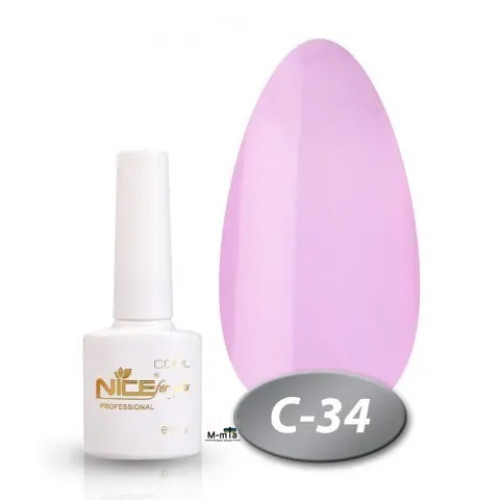 Гель лак Nice Cool C-034 Гель лак Nice Cool C-034