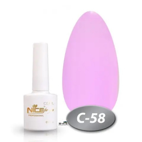 Гель лак Nice Cool C-058 Гель лак Nice Cool C-058