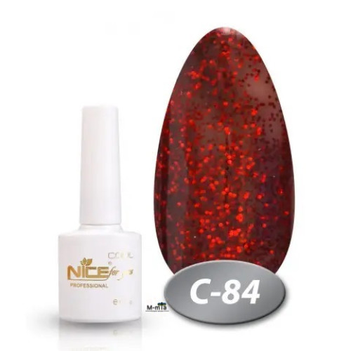 Гель лак Nice Cool C-084 Гель лак Nice Cool C-084
