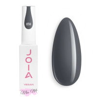 Гель-лак для нігтів JOIA vegan №058 насичений сірий, 6 мл