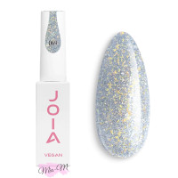 Гель-лак для нігтів JOIA vegan №069 срібний світловідбивний із золотистим шиммером, 6 мл