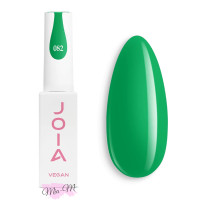 Гель-лак для ногтей JOIA vegan №082 сочный зеленый, 6 мл