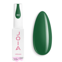 Гель-лак для ногтей JOIA vegan №083 темно-зеленый, 6 мл