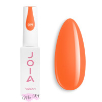 Гель-лак для ногтей JOIA vegan №089 неоновый мандариновый, 6 мл