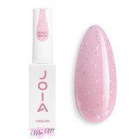 Камуфляжна база JOIA Vegan BB Cream Base Honeymoon персиково-рожева зі срібною поталлю, 8 мл