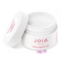 Рідкий полігель JOIA Vegan PolyLiquid Gel Delicate White ніжно-білий, 15 мл