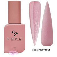 Камуфляжна база DNKa' Cover Base №0009 Nice рожевий зі срібним шимером, 12 мл