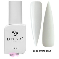 Камуфляжна база DNKa' Cover Base №0045 Star молочний з блискітками опал, 12 мл